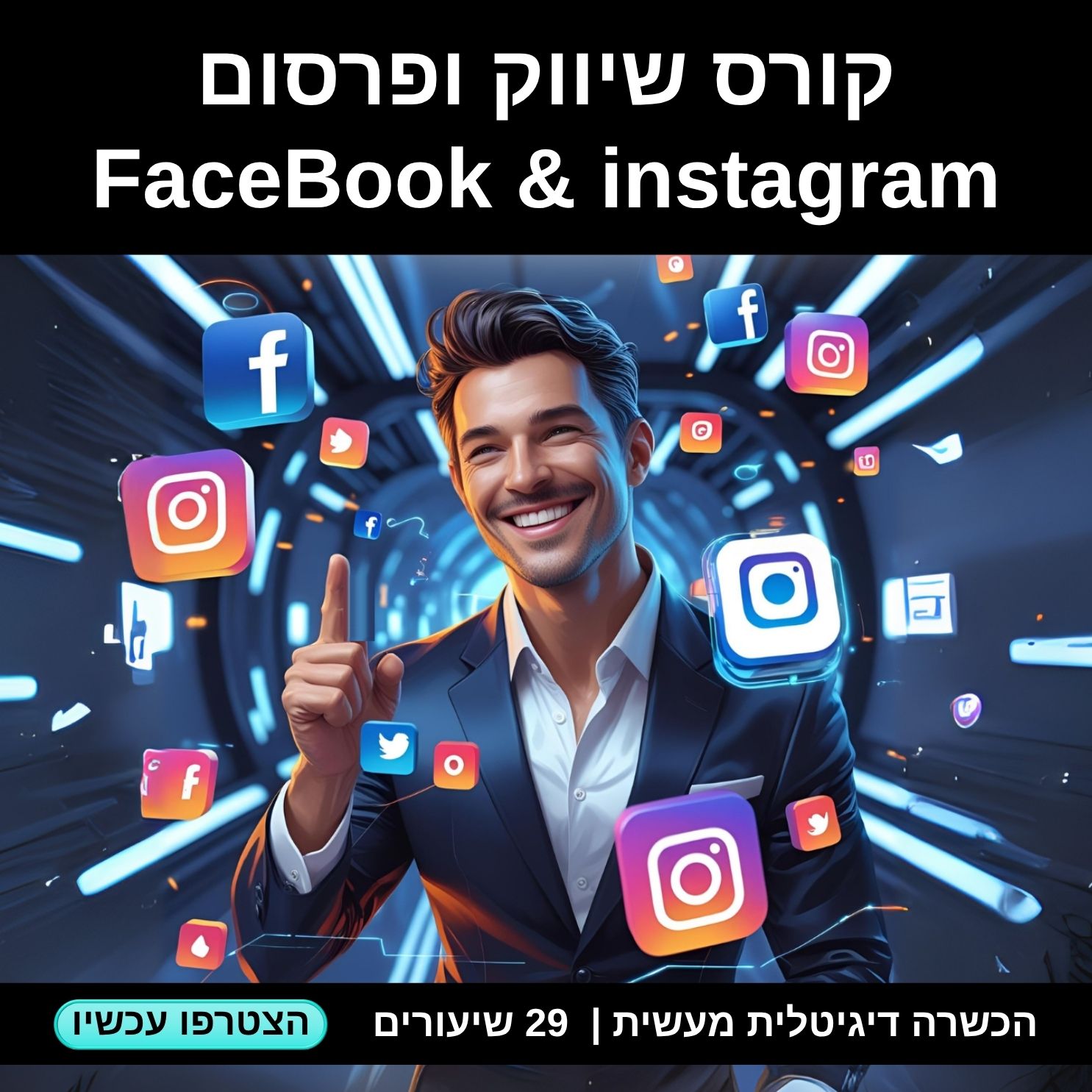 קורס FaceBook & instagram